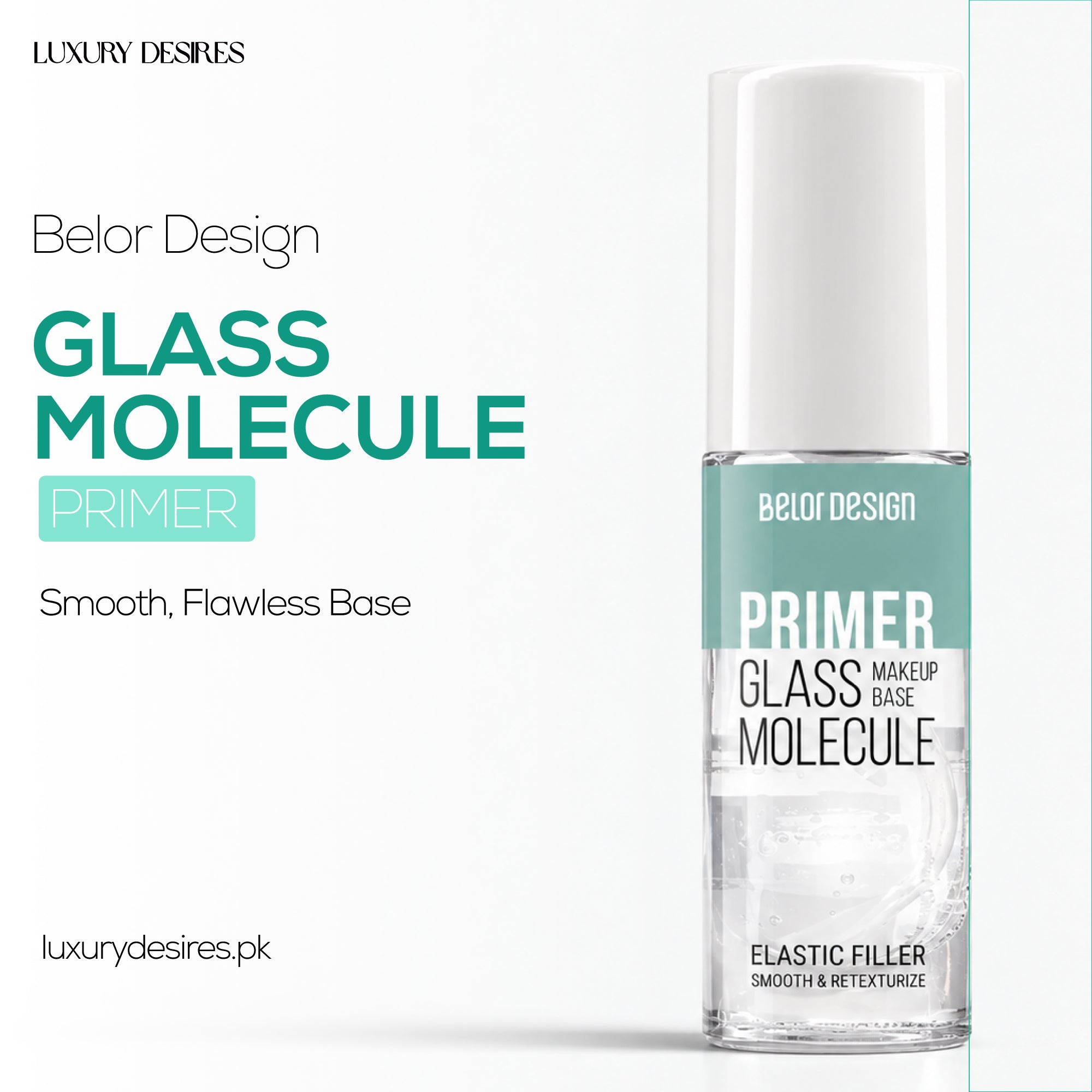 Belor Design GLASS MOLECULE Primer – Smooth, Flawless Base Belor Design