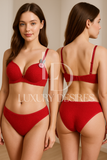 Cute Soft Plush Design Bra & Panty Set | Luxury Desires