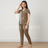 Cheetah Print Shirts & Pajamas Sets – Luxury Desires