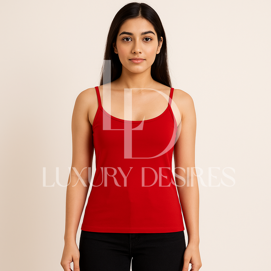 Pack of 3 Trendy Cotton Camisoles for Girls | Luxury Desires