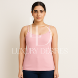 Pack of 3 Trendy Cotton Camisoles for Girls | Luxury Desires