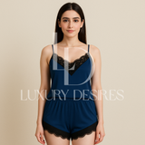 Polyester Shorts Sets for Women Purple | Luxury Desires