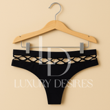 Sexy T Shape Mesh Hole Design G-string Panties | Pack of 3