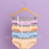 Pack of 3 Plain Cotton Panties | Luxury Desires