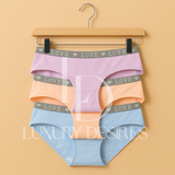 Pack of 5 Plain Cotton Panties | Luxury Desires