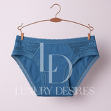 Luxury Desires Pack of 3 Lace Cotton Briefs | Stylish Panties