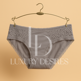 Luxury Desires Pack of 3 Lace Cotton Briefs | Stylish Panties