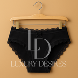 Solid Color Comfort Mid Waist Briefs Panties – Luxury Desires