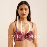Red Padded Bra
