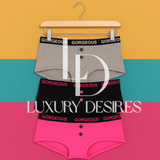 Pack Of 3 Summer Cotton Printed Thong Panties – Luxury Desire