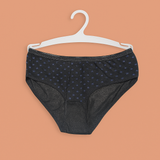 Pack of 5 Polka Dotted Cotton Briefs – Seamless Comfort