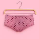 Pack of 5 Polka Dotted Cotton Briefs – Seamless Comfort