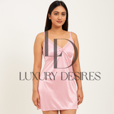 Sexy Strap Pajamas Nighty Pink Suit 8349 | Luxury Desires