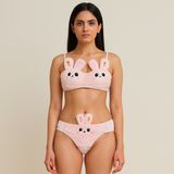 High Quality Anime Plush Bra & Panty Set | Luxury Desires