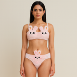 High Quality Anime Plush Bra & Panty Set | Luxury Desires