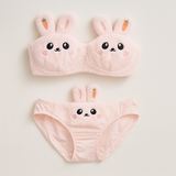 High Quality Anime Plush Bra & Panty Set | Luxury Desires