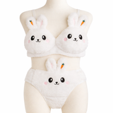 High Quality Anime Plush Bra & Panty Set | Luxury Desires