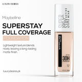 Maybelline Superstay 24 Hours Full Coverage Foundation (30ML) Maybelline