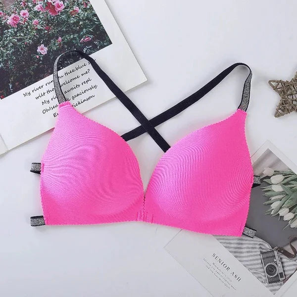Pink Free Sizes Bra