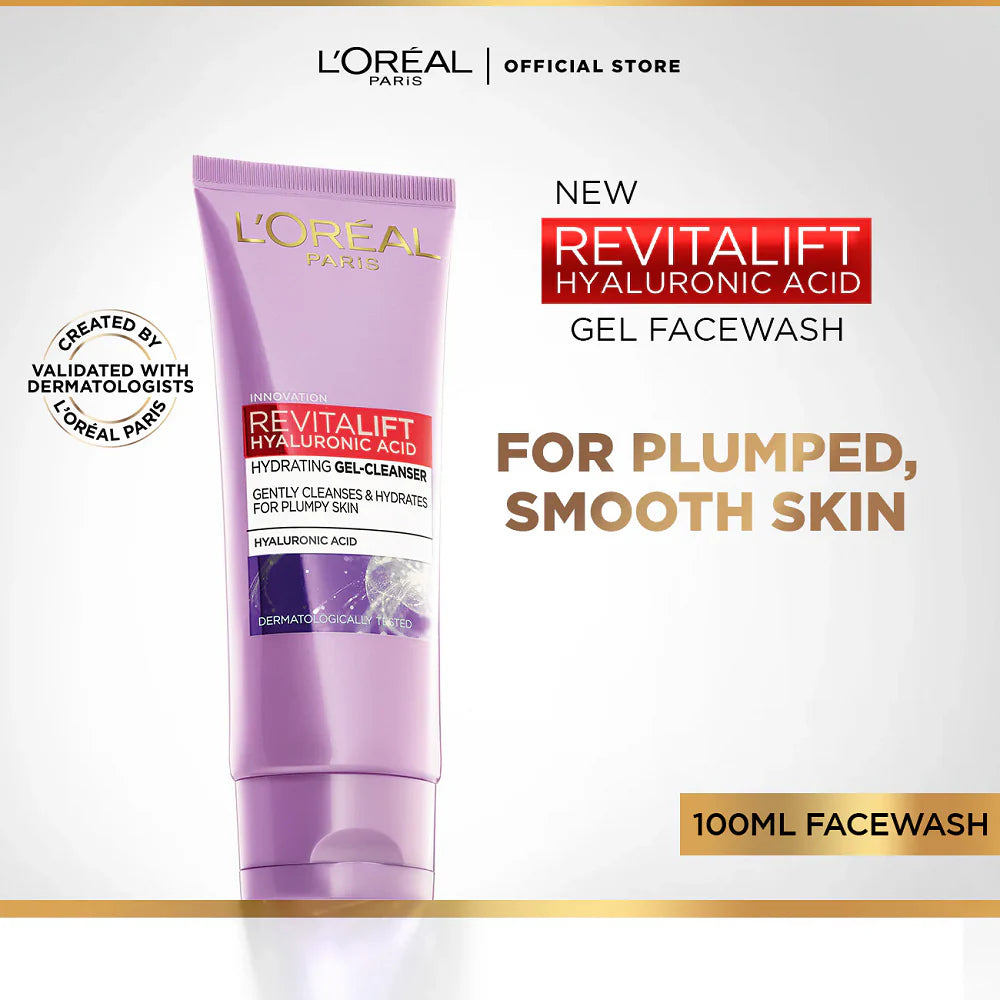 LOreal Paris Revitalift Hyaluronic Acid Face Gel - 100ml