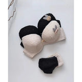Bear Padded Bra Set
