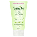 Simple Refreshing Facial Wash 150Ml | Gentle, Soap-Free Cleanser