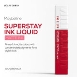 Maybelline New York SuperStay Matte Ink Liquid Lipstick Maybelline