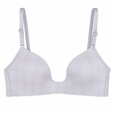 Luxury Desires Checkered Bra - Light Blue | High Quality & Comfortable