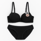 Cute Soft Plush Design Bra & Panty Set | Luxury Desires
