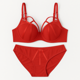 High Quality Bra Set by Luxury Desires - Elegant & Comfortable - RED