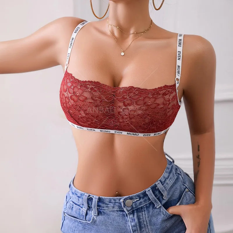 French Romantic Wireless Single Layer Bra – Luxury Desires