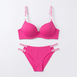 Adjustable Straps Push Up Bra And Panty Set | Luxury Desires Luxury Desires