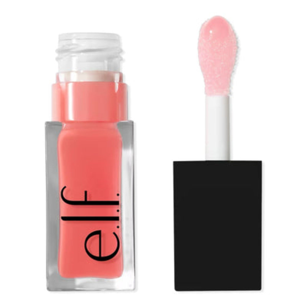 E.L.F Glow Reviver Lip Oil - Coral Fixation | Hydrating Lip Shine