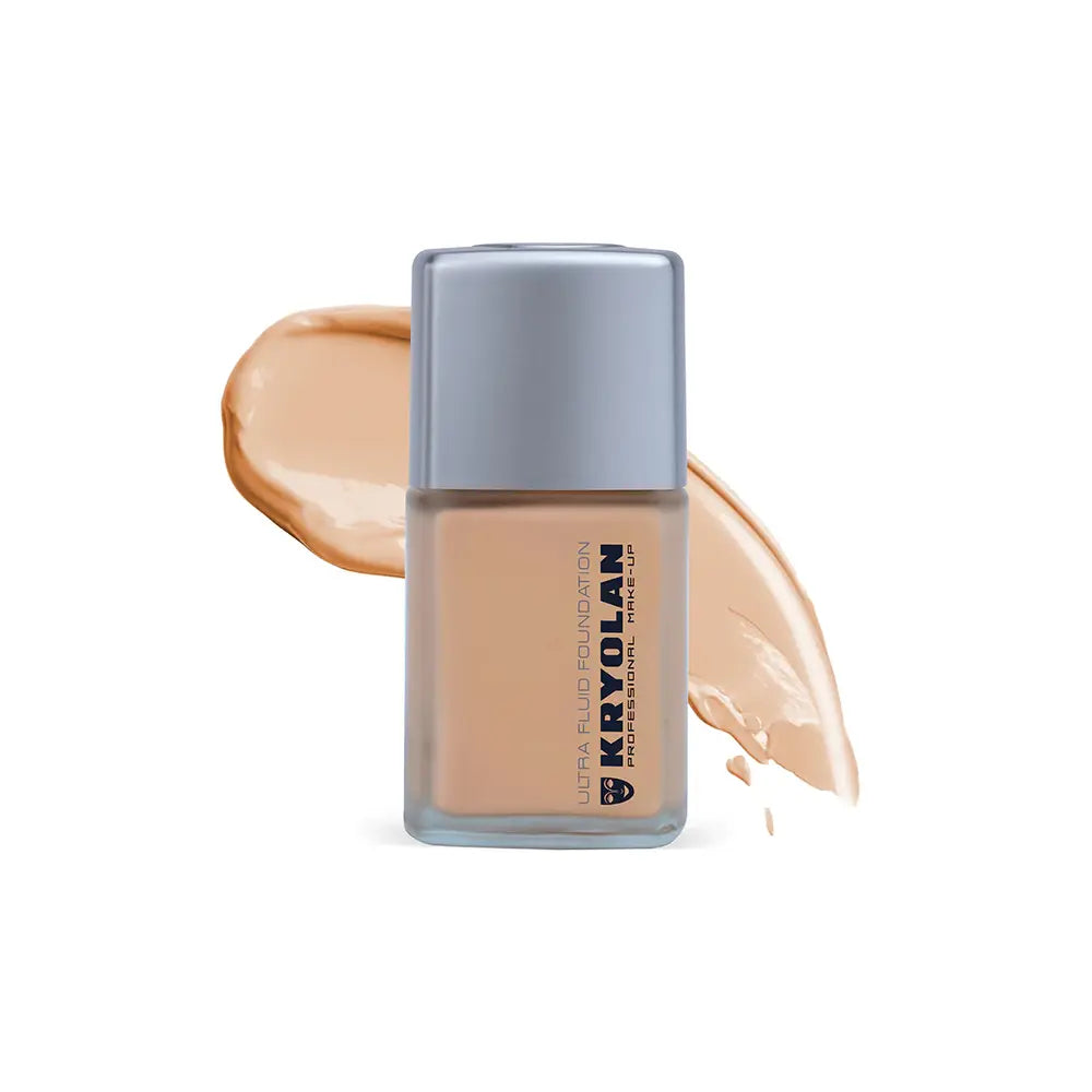 Kryolan Ultra Fluid Foundation - 2W | Lightweight & Flawless Coverage