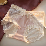 Meizhai Traceless Lace Silk Crotch (Pack of 3) Women’s Underwear | Luxury Desires