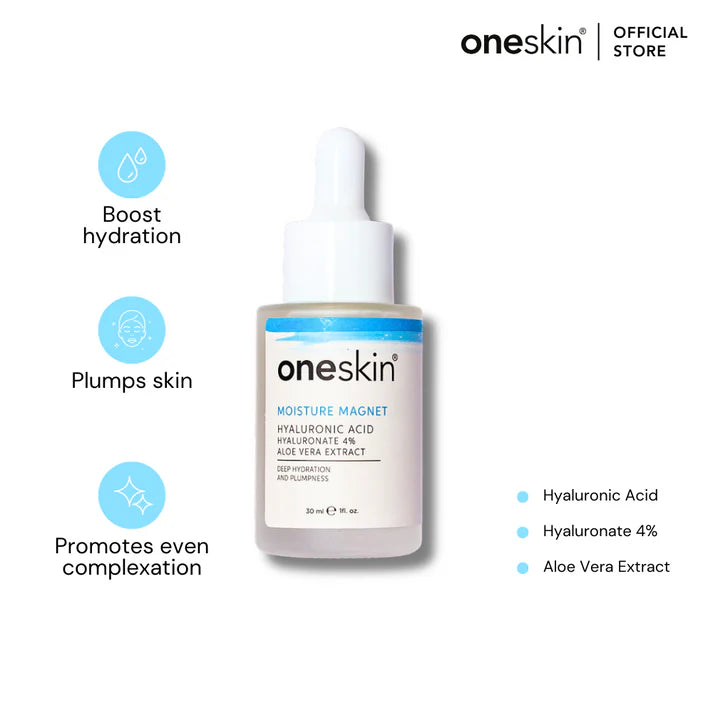 One Skin Moisture Magnet - Hyaluronic Acid 4%, Aloe Vera Extract - 30ml