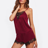Polyester Shorts Sets for Women Maroon | Luxury Desires