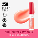 Rimmel Lip Gloss Thrill Seeker - High Shine | 250 Peachy Vibes
