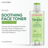 Simple Soothing Facial Toner 200Ml | Gentle & Alcohol-Free Simple