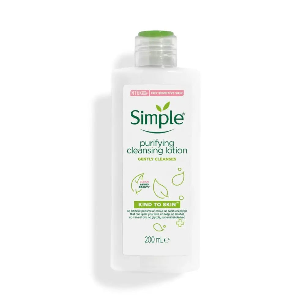Simple Purifying Cleansing Lotion 200Ml | Gentle Makeup Remover