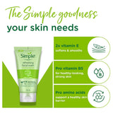 Simple Refreshing Facial Wash 150Ml | Gentle, Soap-Free Cleanser