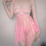 Pink Pajamas Nighty Suit