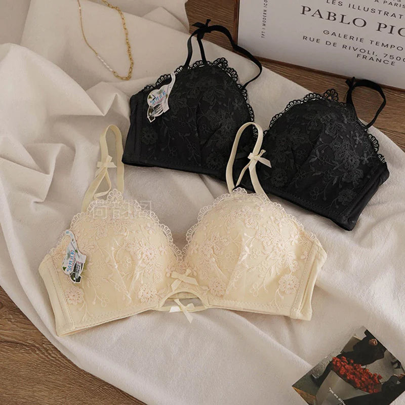 Elegant Adjustable Straps Push Up Bridal Padded Bra | Luxury Desires