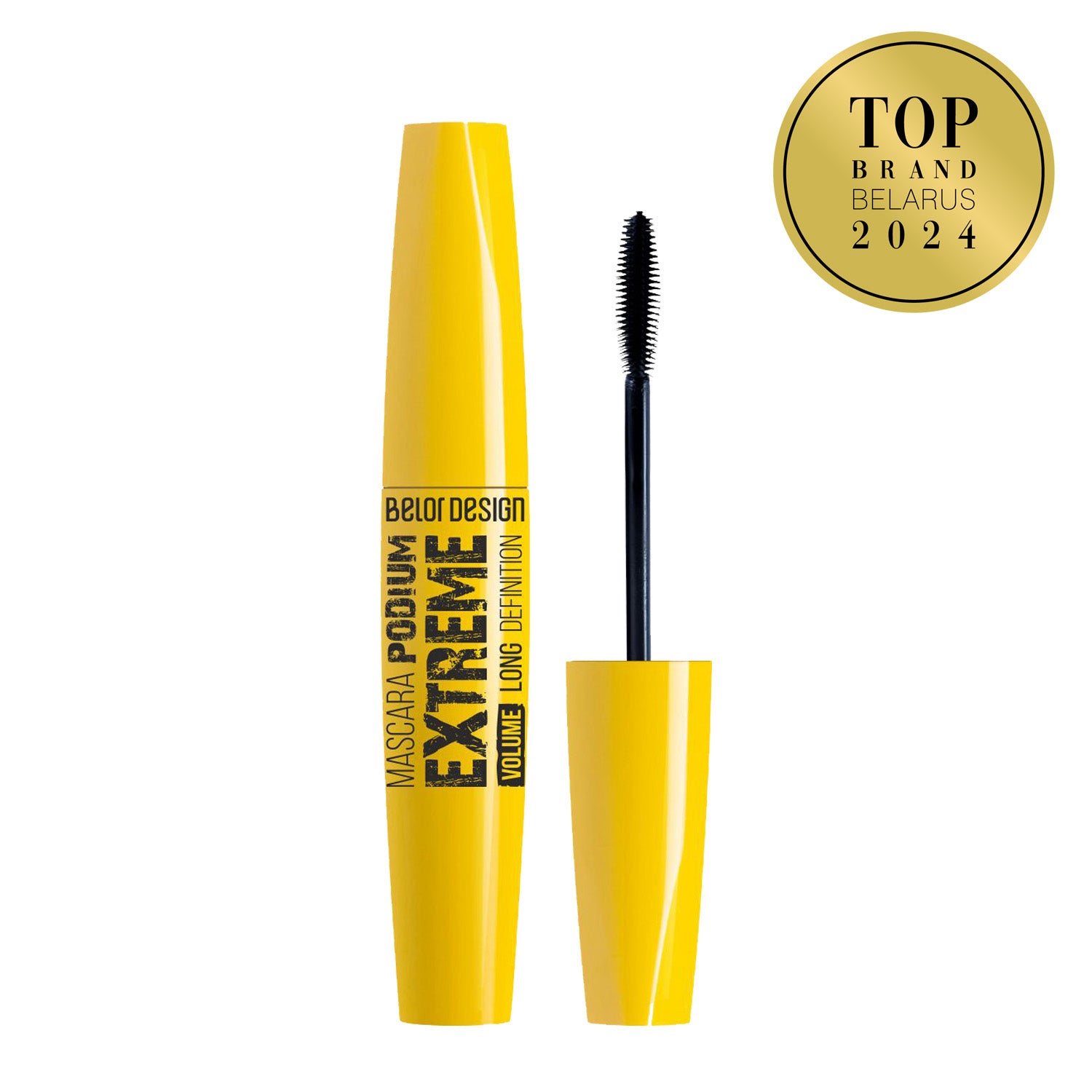 Yellow mascara with black Belor Design