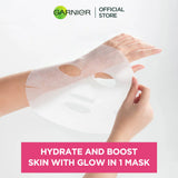 Garnier Skin Active Hydra Bomb Sakura Tissue Face Mask - Deep Hydration & Glow
