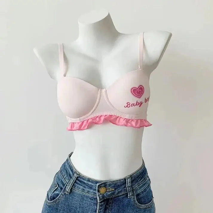Baby Bay Pastel Ruffle Bra & Panty Set | Luxury Desires Luxury Desires
