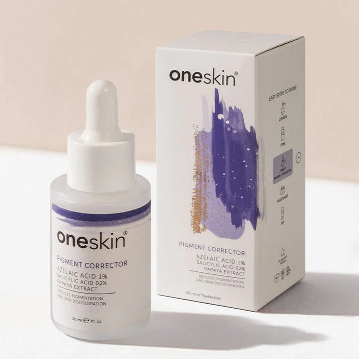 One Skin Pigment Corrector - Azelaic Acid 1%, Salicylic Acid 0.2%, Papaya Extract - 30ml