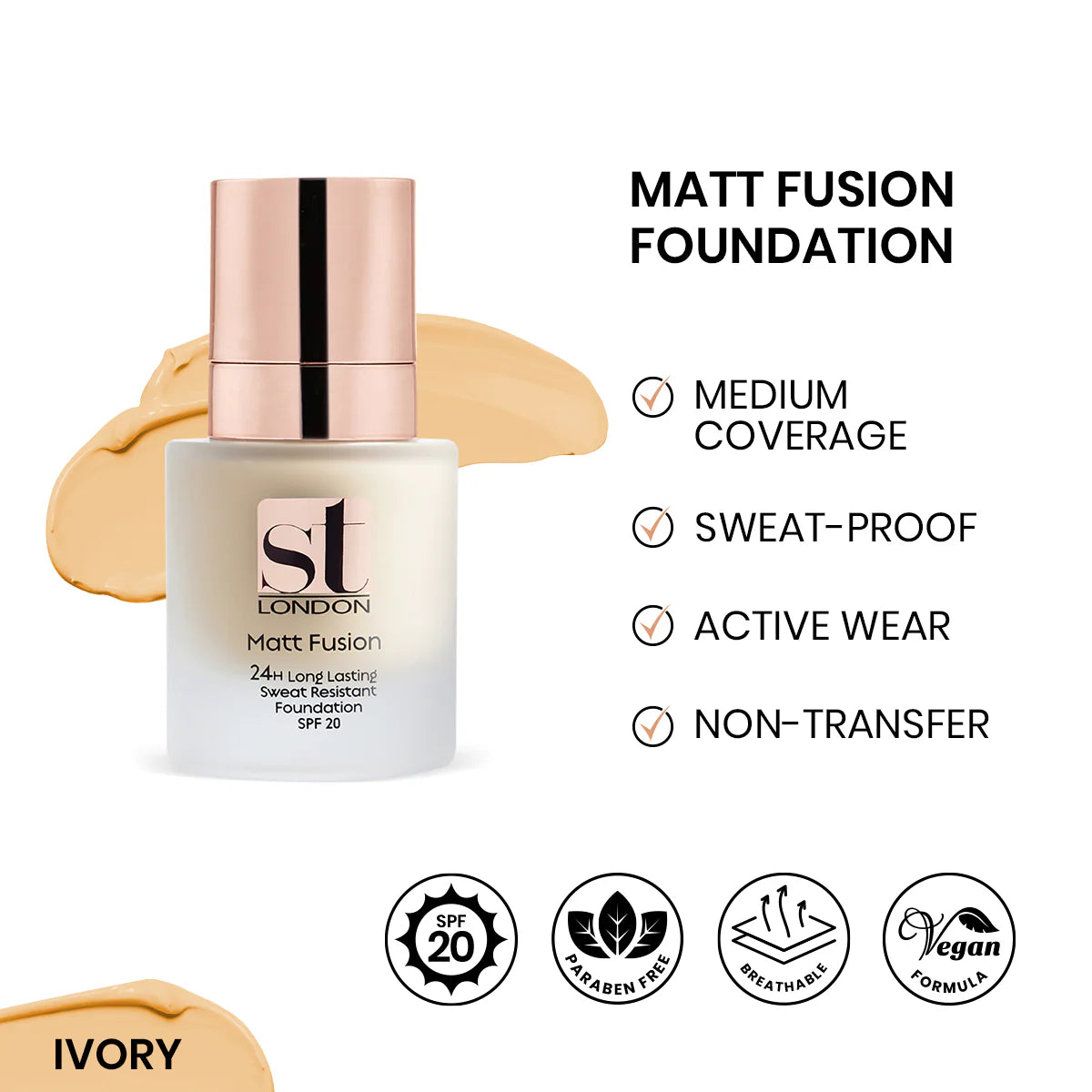 ST London Matt Fusion Foundation - Ivory