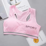 Pack of 3 Padded Cotton Sports Bras | Luxury Desires