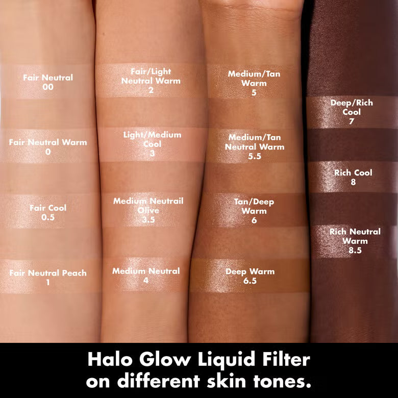 E.L.F Halo Glow Liquid Filter - 1 Fair | Radiant Complexion Booster